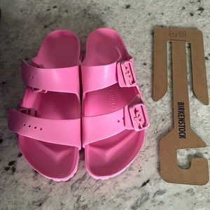 NIB Birkenstock Arizona EVA Candy Pink